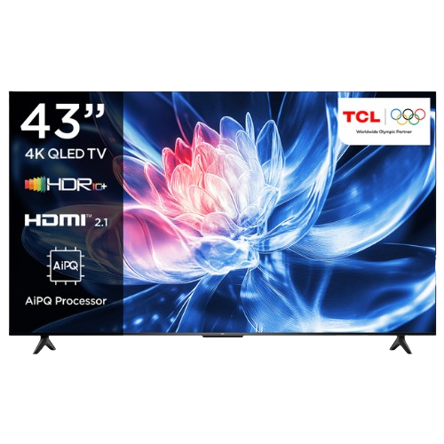 TCL T6C QLED Television (43", 55", 65")