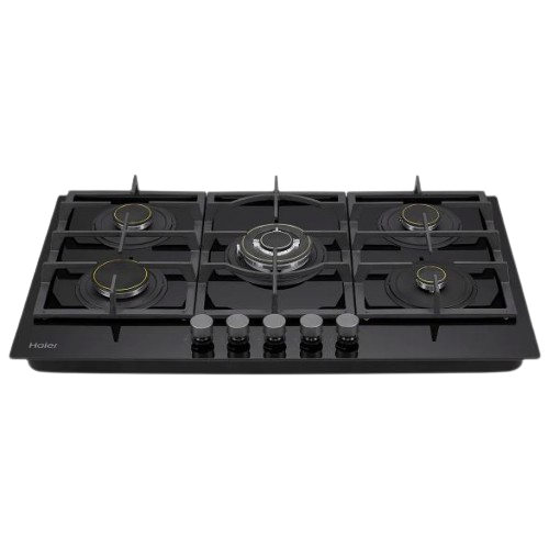 Haier HCC-529 DGG TEMPERED GLASS HOB (5 Burner)