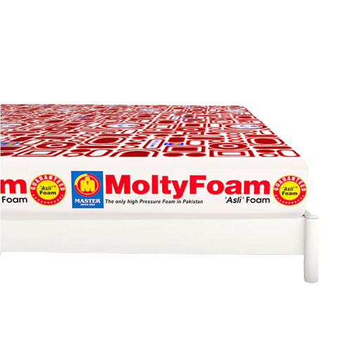 MoltyFoam Mattress 10 Year Warranty (4", 5", 6", 8")