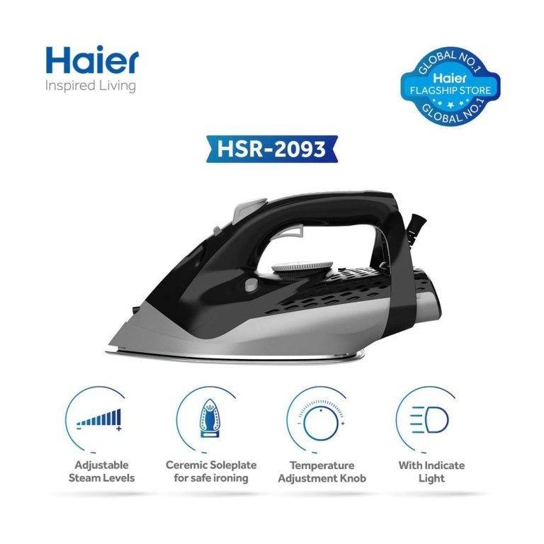 Haier Steam Iron HSR-2093 Over Heat Protection