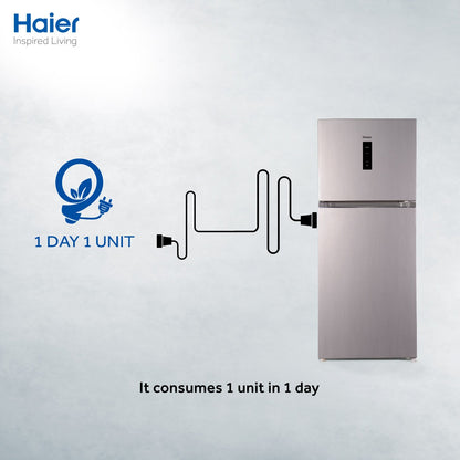 Haier Inverter Metal Door 12 CF (306 Liter) HRF-306IBSA