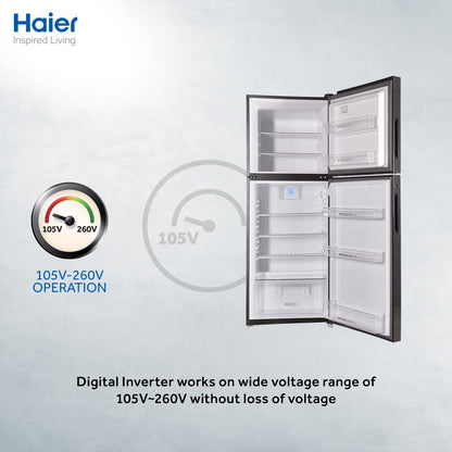 Haier Inverter Metal Door 12 CF (306 Liter) HRF-306IBSA